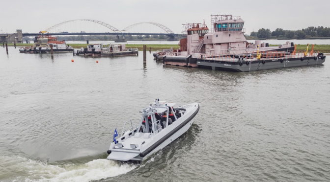 Damen представил на своей выставке 34 рабочих судна