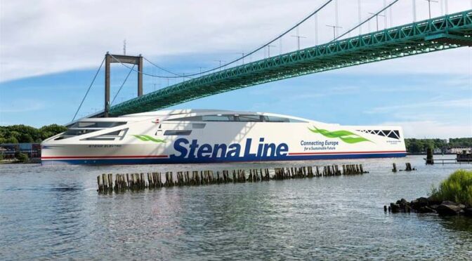 Stena Line: 200-метровый электропаром