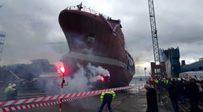 Tersan Shipyard спустила на воду краболов МИБ